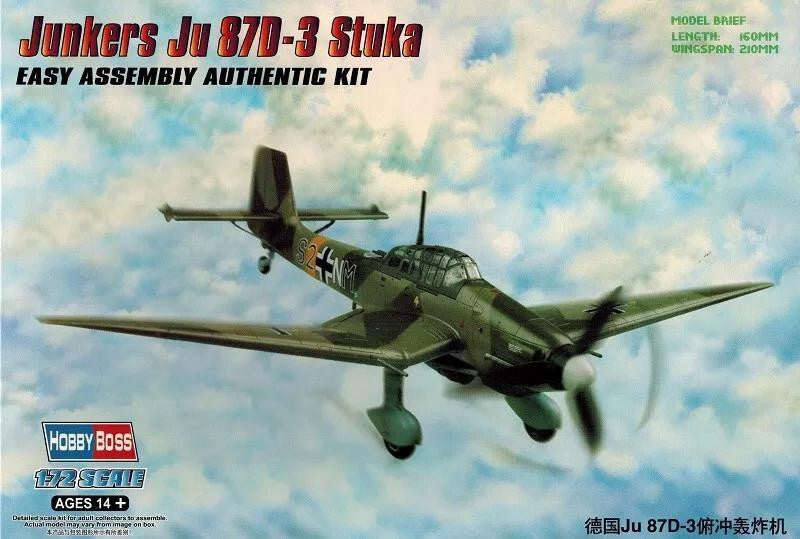HobbyBoss 1/72 Junkers JU-87D STUKA Kit 80286